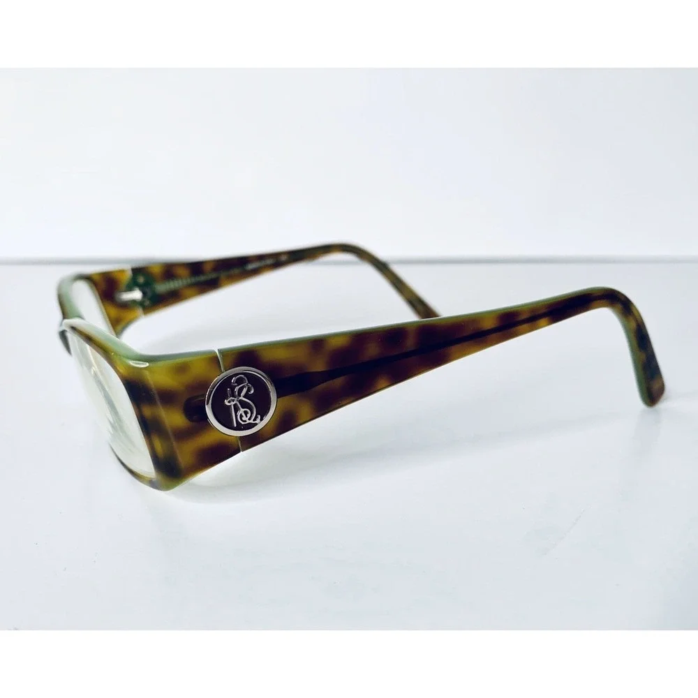Kate Spade Green Brown Tortoise Glasses Thick Temples Italy 51 16 130 Cadance